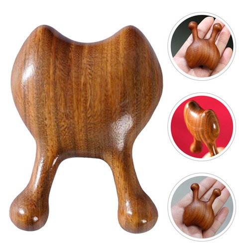 Wood nose scraping massager - nose,