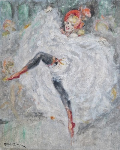 Tableau peinture marcel bloch - marcel,