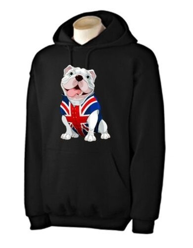 Bulldog anglais capuche - bulldog,