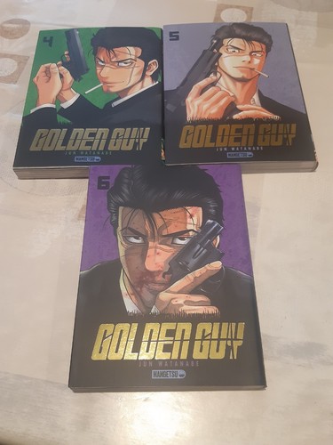 Lot mangas golden - -,