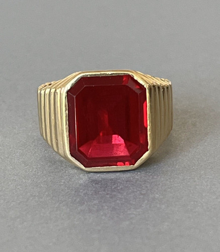 6347 bague chevalière or - chevalière,