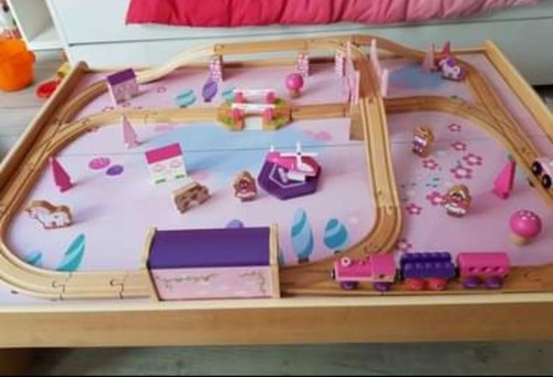Table jeu enfant bois - de,