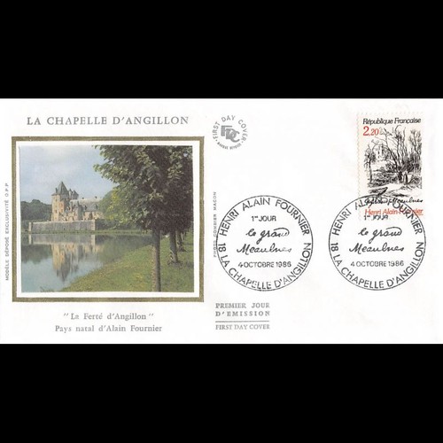 Fdc soie henri - fdc, alain