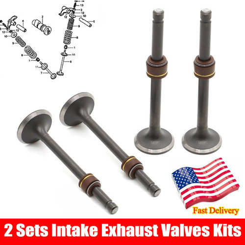 2set engine intake exhaust - 2set,