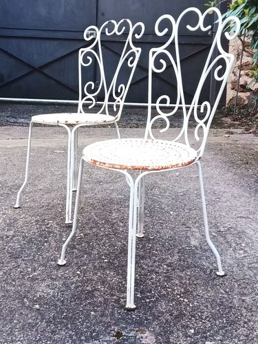 Paire chaises jardin - paire, de