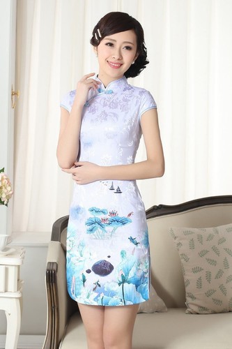 Jolie mini robe - jolie, chinoise
