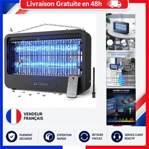 Lampe anti moustique - 3500v, tue
