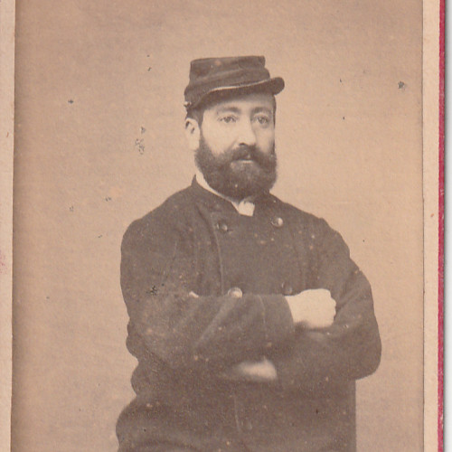 Ancien photo cdv - cdv, guerre