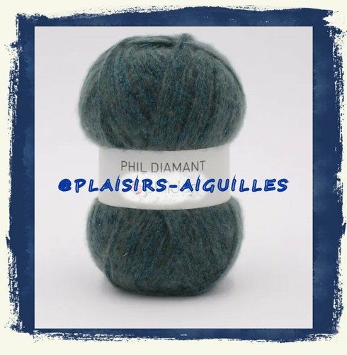 Pelote laine phil - laine, diamant