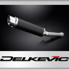 Yamaha FZS1000 Fazer 2000-2005 Echappement KIT-Silencieux 350mm Rond Carbone