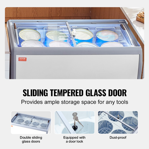 Vevor 370l vitrine - 370l,