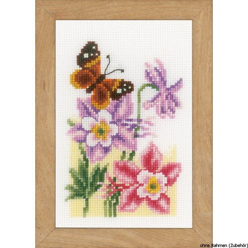 Vervaco miniatures fleurs - vervaco, "fleurs"