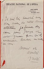 CQ8-L.A.S-JEAN NOTÉ-MUSICIAN-BARITONE-BELGIAN-[THÉÂTRE NATIONAL DE L'OPÉRA]