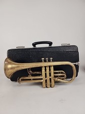 C G Conn Perfected Wonder B Flat Cornet - Rare 1906-1910 - Engraved Pattern