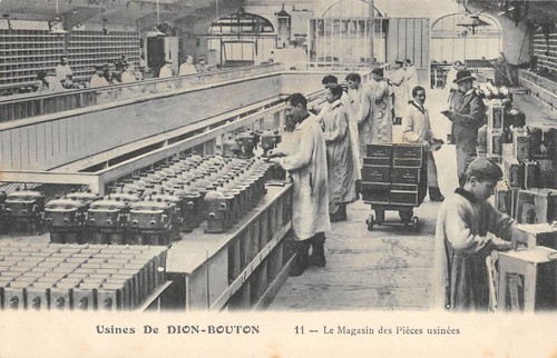 Cpa usines dion bouton - usines, de