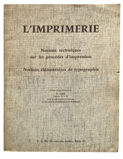 AUGE R. L’Imprimerie