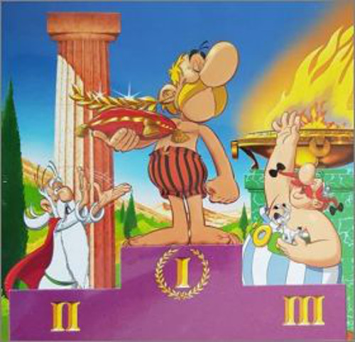 Autocollants astérix aux - 10,
