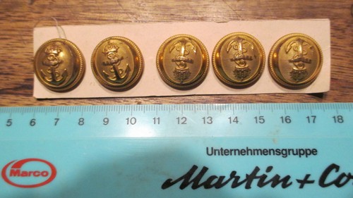 Boutons uniforme marine - boutons,