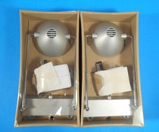 Lot Of 2 IKEA Magiker Bookcase Light Desk Dorm Lamp Tord Bjorklund Silver 17796
