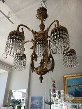 1 chandelier 5 lights art deco