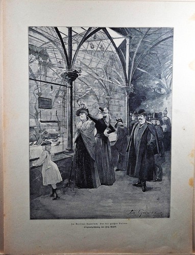 Wood engraving circa - , in
