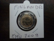 FINLANDE 2euro EMU 2009 10 ans