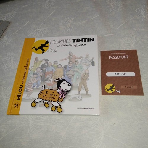 Figurines tintin résine - tintin,