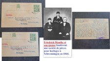 1933 MALTE Full Postcard for GERMANY: Concerning MAUTHE Watchmakers