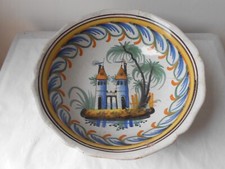 Ancien plat creux saladier