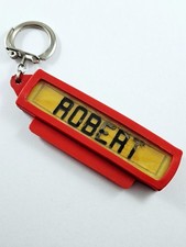 Vintage 1960s VIRAX Paris Nominative ROBERT Tools KEYRING - Tools