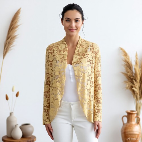 Boho romantique gilet beige - boho,