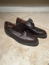 Fratelli Rossetti "Flexa" Brown Leather Oxfords/Derbies Made In Italy - Size 8 M