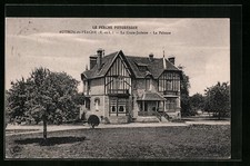 Old postcard Authon-du-Perche, La Croix-Joslette, La Pelouse 1934 
