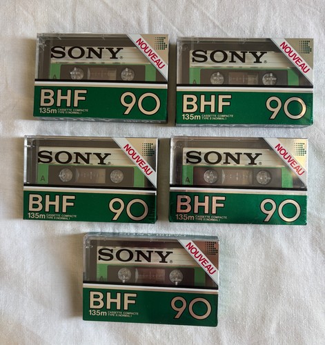 Cassettes sony bhf 90 - 5,