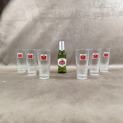 Lot verres à - 6,