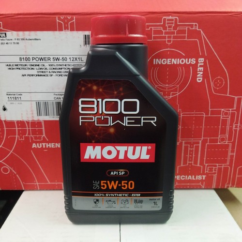 Huile motul 8100 power 5w50 - motul, 1
