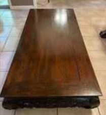 Vintage Indonesian opium Table