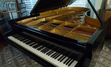 C. BECHSTEIN MODEL C BALLROOM GRAND PIANO WITH JANSEN ARTIST BENCH