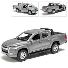MITSUBISHI L200 Metal Model Diecast Car Scale, Collectible Toy Cars, Silver 1/36