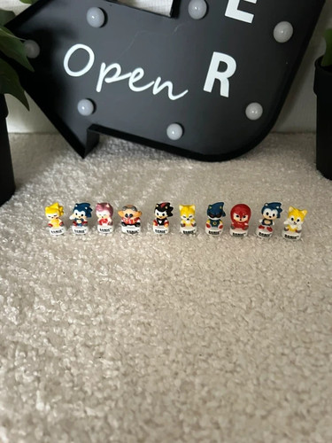 Lot figurines sonic - 10, the