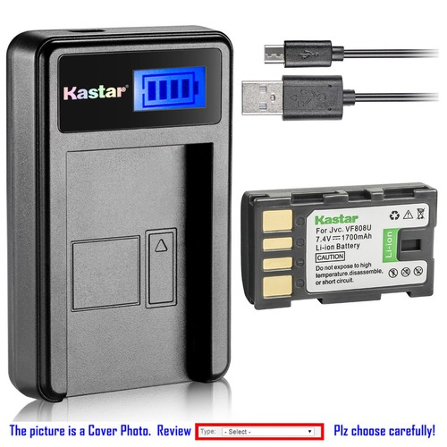 Kastar battery lcd - kastar, charger