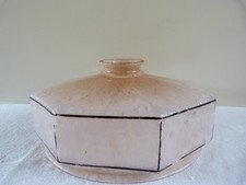 Ancien abat jour verre de