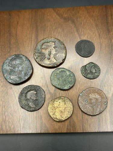 R566 lot monnaies romaines - r566,