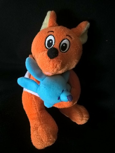 Peluche doudou kangourou - peluche,
