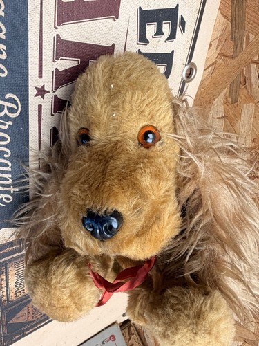 Ancienne peluche vintage - peluche, chien