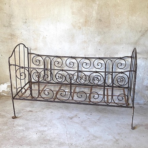 Banquette fer forgé - banquette, en