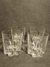  4 Verres à whisky en Cristal