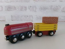 Train en bois style brio