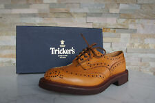 Tricker's Eu 40 Royaume-Uni 6 Chaussures à Lacets Basses Bourton Acorn Neuf Ehem