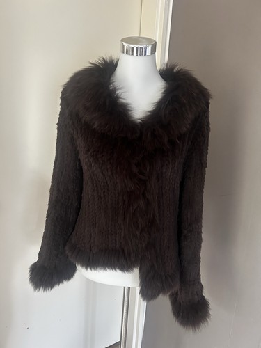 Oakwood veste fourrure marron - veste,